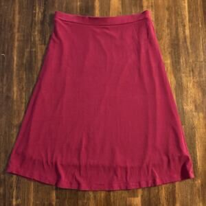 Kettlewell Women’s Large Skirt Viscose Bamboo Jersey Stretch Knee Length Pull On